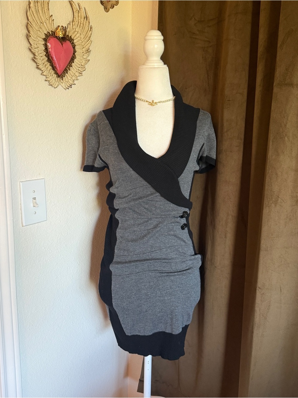 Y2K Knit Mini Dress